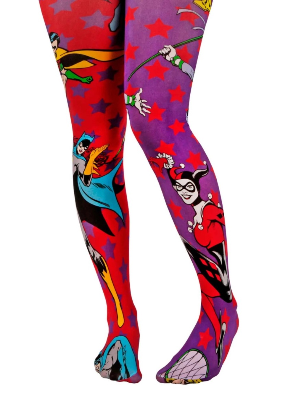 Irregular Choice x Justice League DC Comics Super Villains Costume Tights